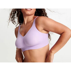 Evelyn & Bobbie Beyond Seamless Wirefree Bra 3XL Lavander A713124
